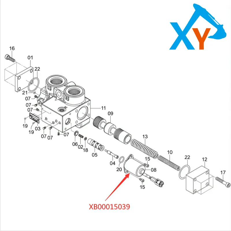 Группа электромагнитных клапанов экскаватора: Руководство по выбору, обслуживанию и ремонту